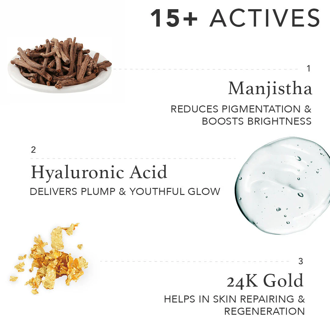 24K Gold Glass Glow Serum & Radiance Brightening Cleanse Duo - Image 9