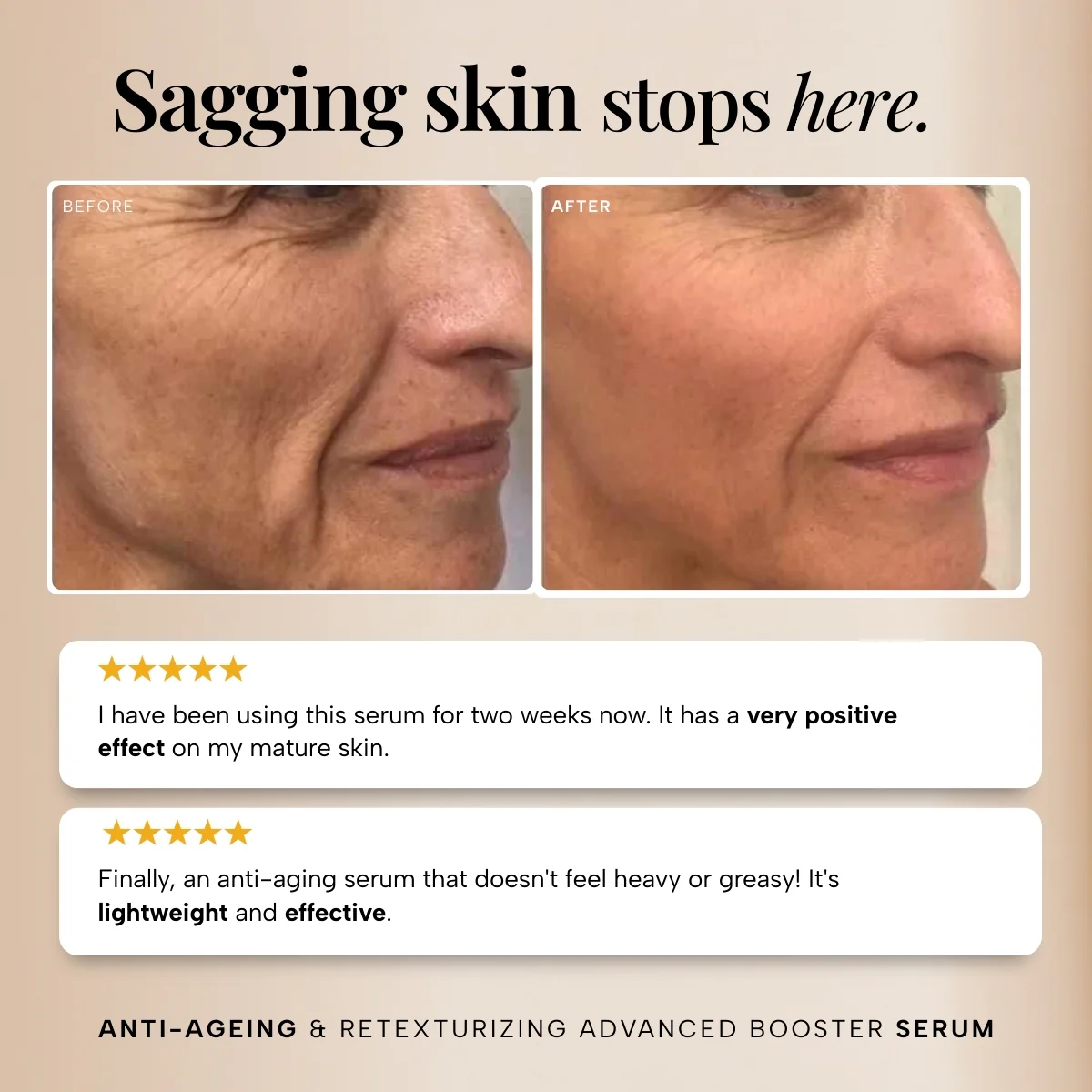 Anti-Ageing & Retexturizing Advanced Booster Serum - Image 16