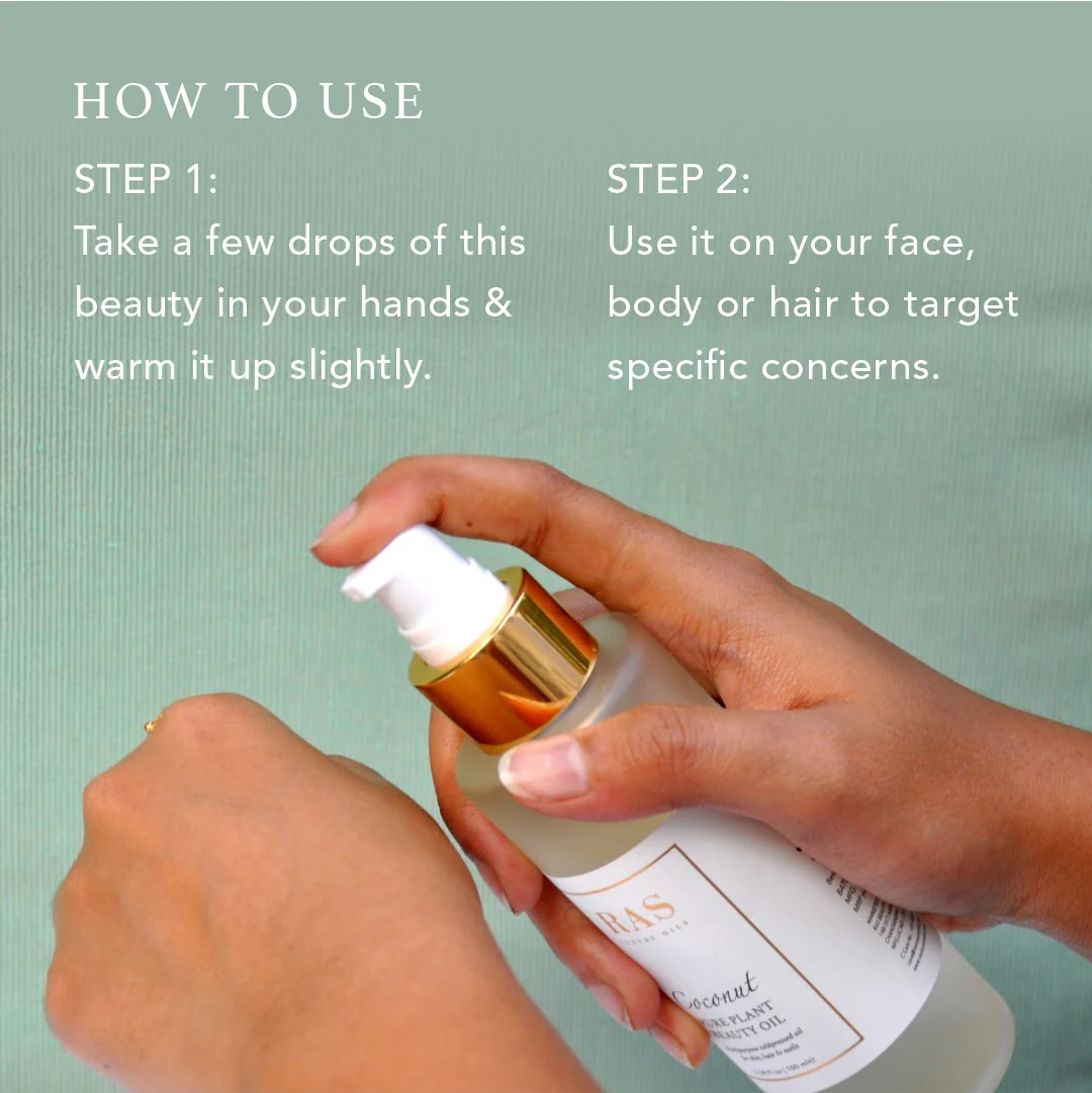 Coconut Pure Plant Beauty Oil - Image 6