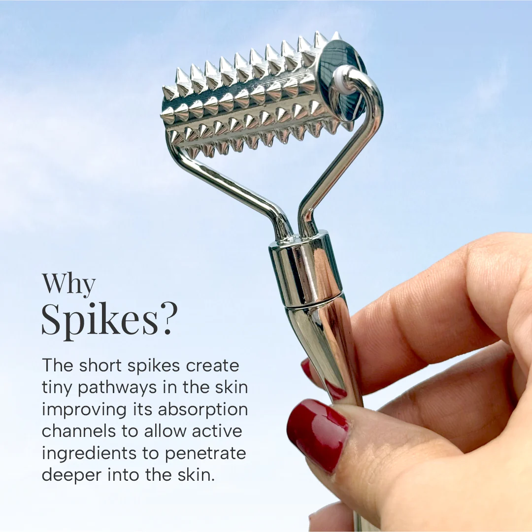 Collagen Boosting Spike Face Roller For Firm And Lifted Skin - Image 3