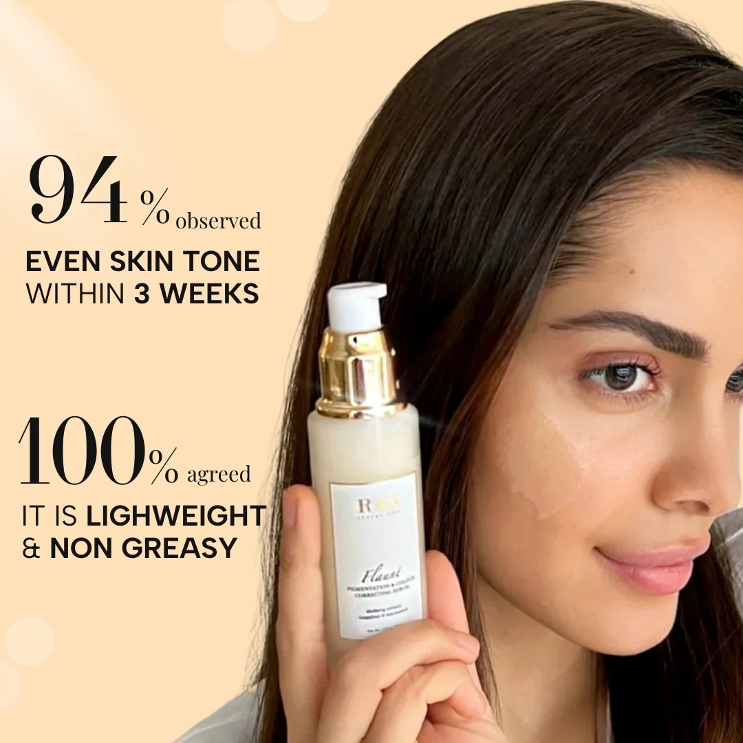 Flaunt Anti-Pigmentation Serum for Neck, Elbow, Underarms & Knees - Image 3