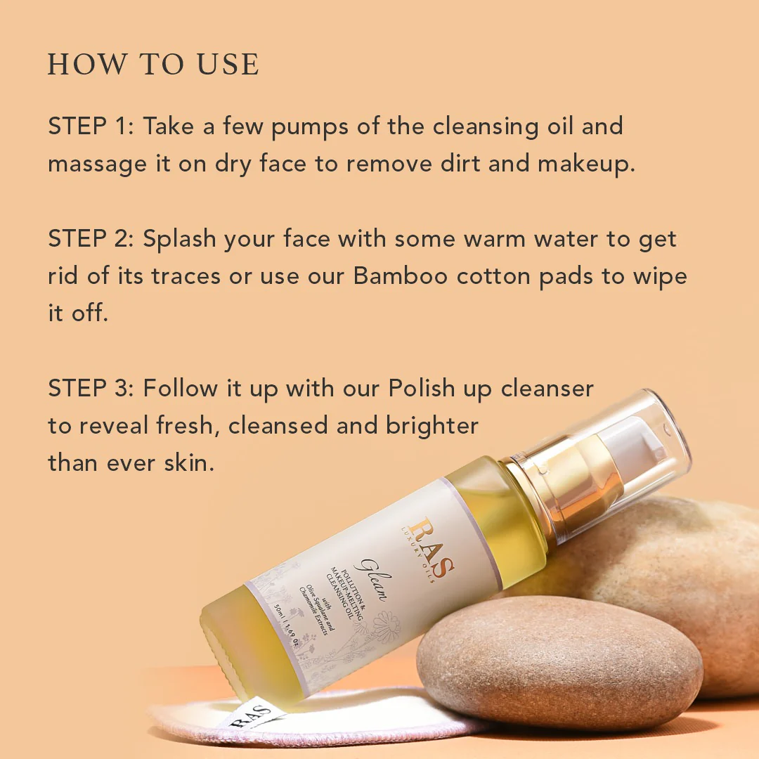 Gleam – Pollution and Makeup Melting Cleansing Oil - Image 6