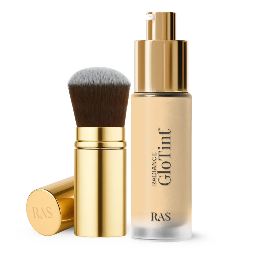 The Radiance Glo™ Perfecting Duo – Skin Tint with GloBlend Brush - Image 11