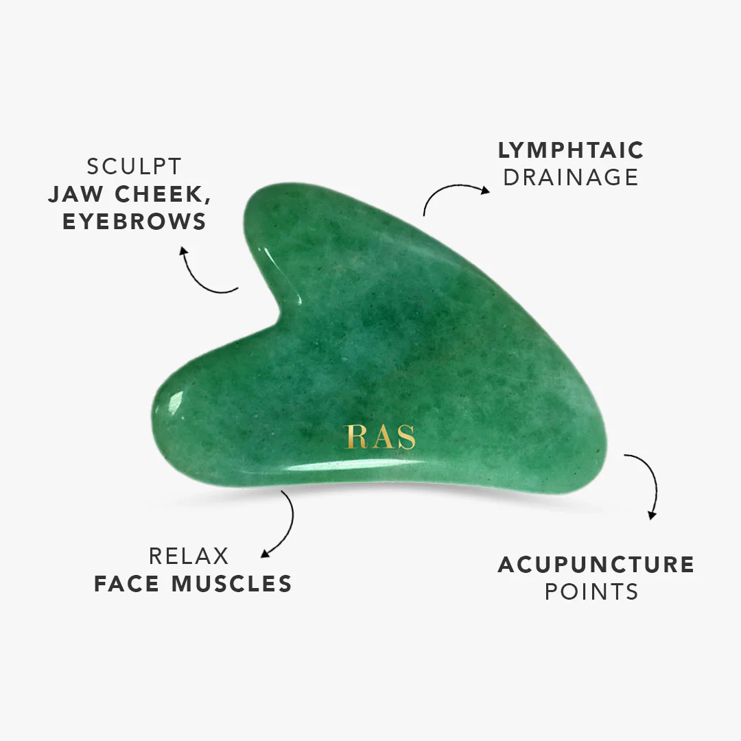 Jade Gua Sha | Face Tool for Firm and Sculpted Skin - Image 5