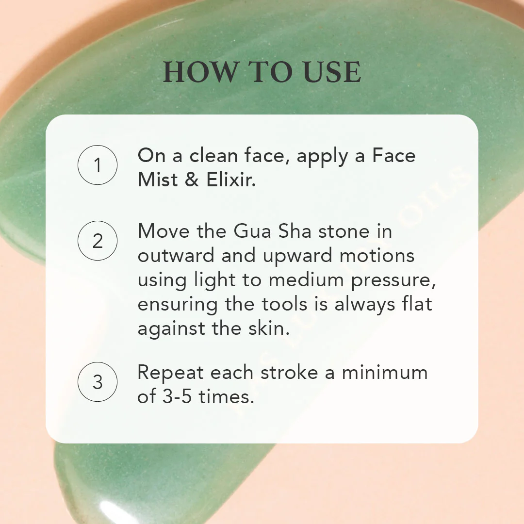 Jade Gua Sha | Face Tool for Firm and Sculpted Skin - Image 7