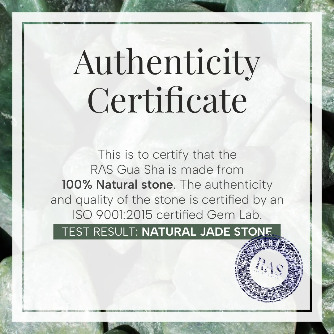 Jade Gua Sha | Face Tool for Firm and Sculpted Skin - Image 8