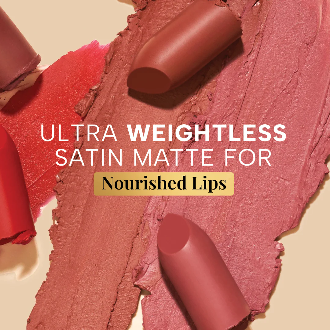 Lumiere Satin Matte Lipstick with Botanical Oils - Image 6