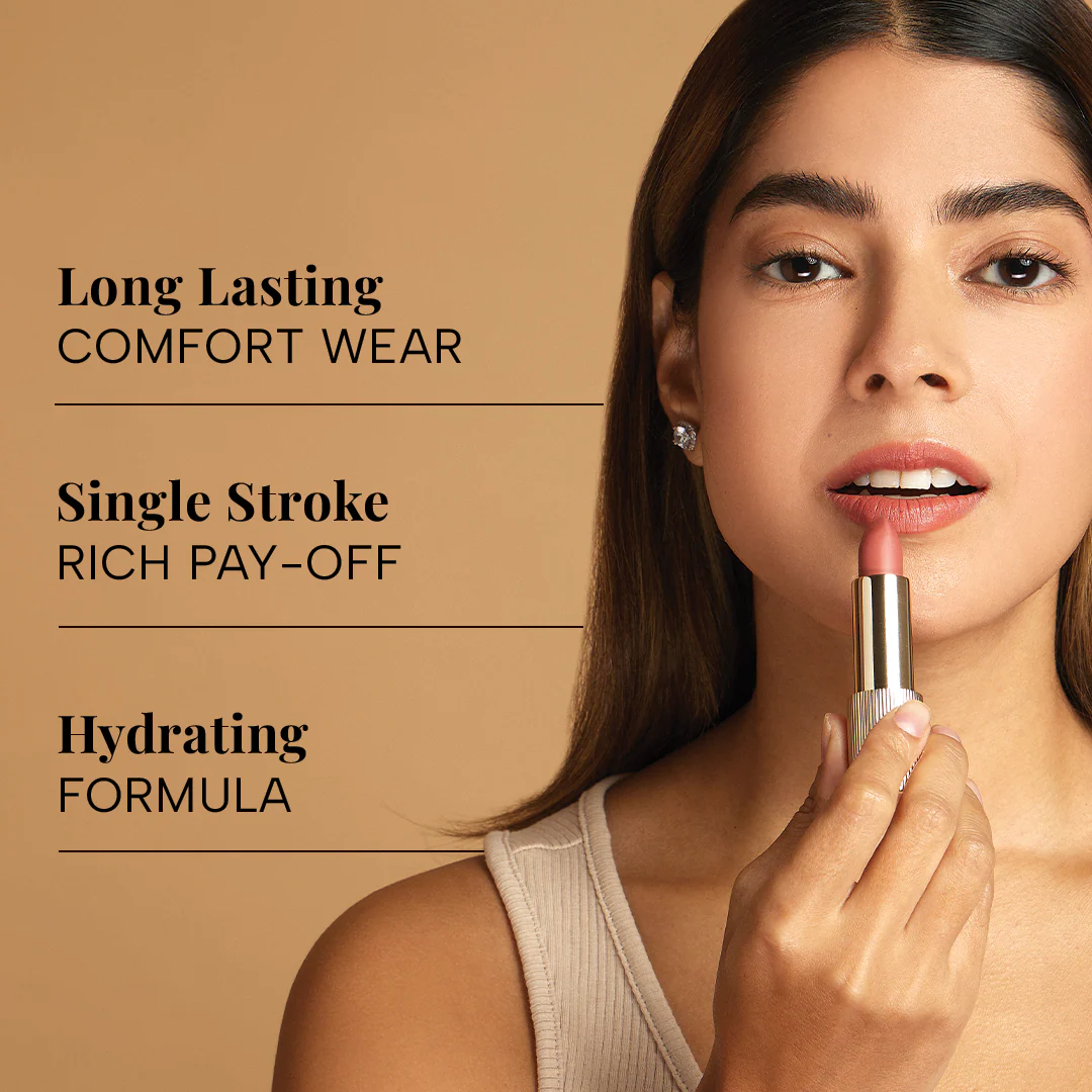 Lumiere Satin Matte Lipstick with Botanical Oils - Image 68