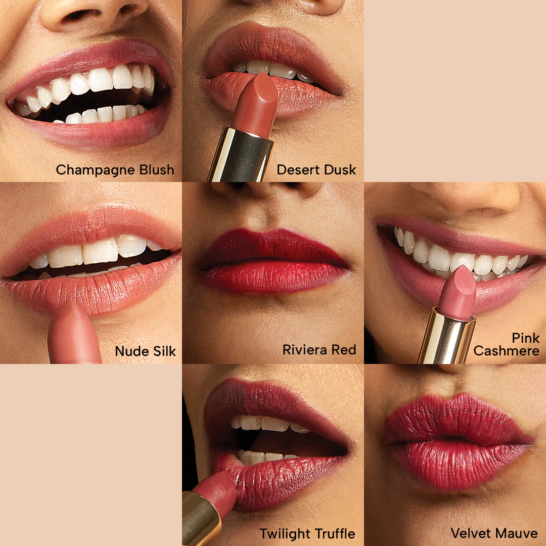 Lumiere Satin Matte Lipstick - Twilight Truffle - Image 12