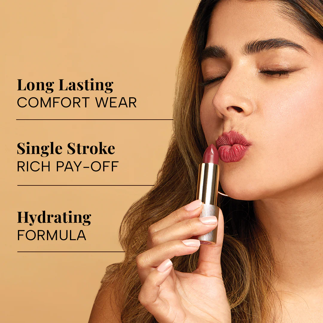 Lumiere Satin Matte Lipstick - Twilight Truffle - Image 3