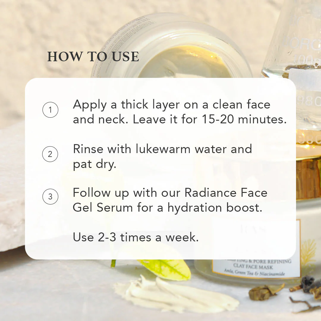 Luminous Detoxifying & Pore Refining Clay Face Mask - Image 6