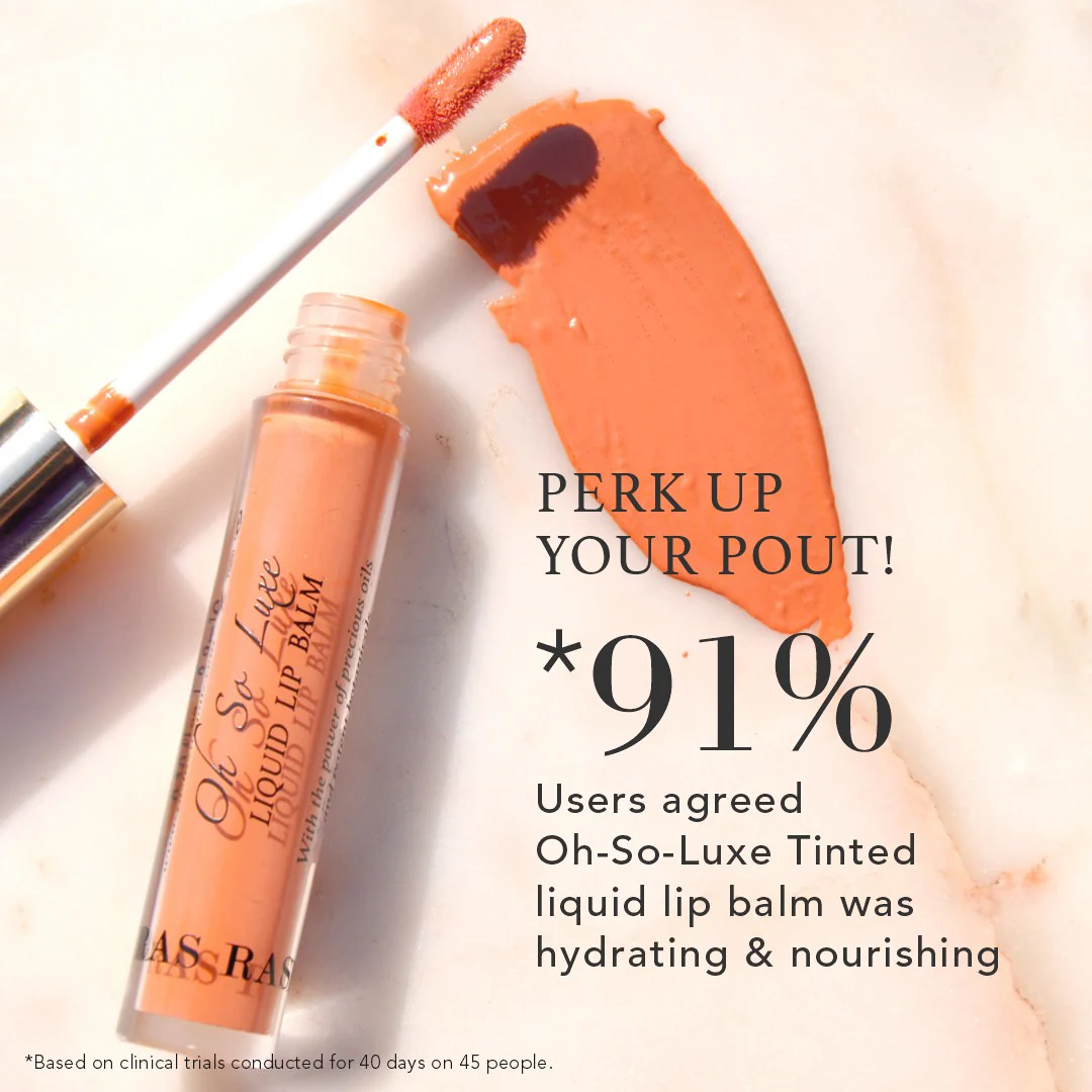 Oh-So-Luxe Tinted Liquid Lip Balm - Coral Crush - Image 4