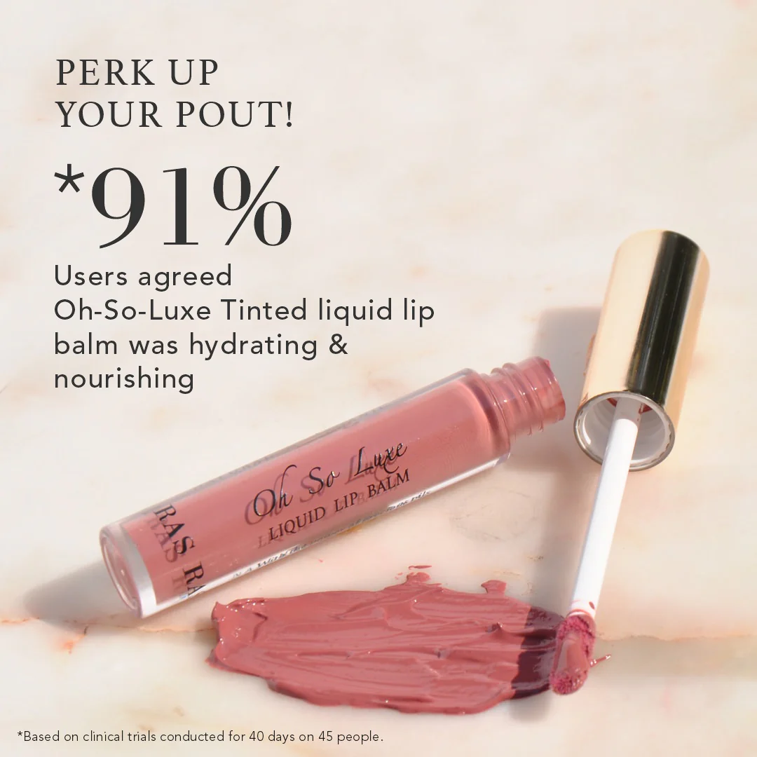 Oh-So-Luxe Tinted Liquid Lip Balm - Nude Pink - Image 4