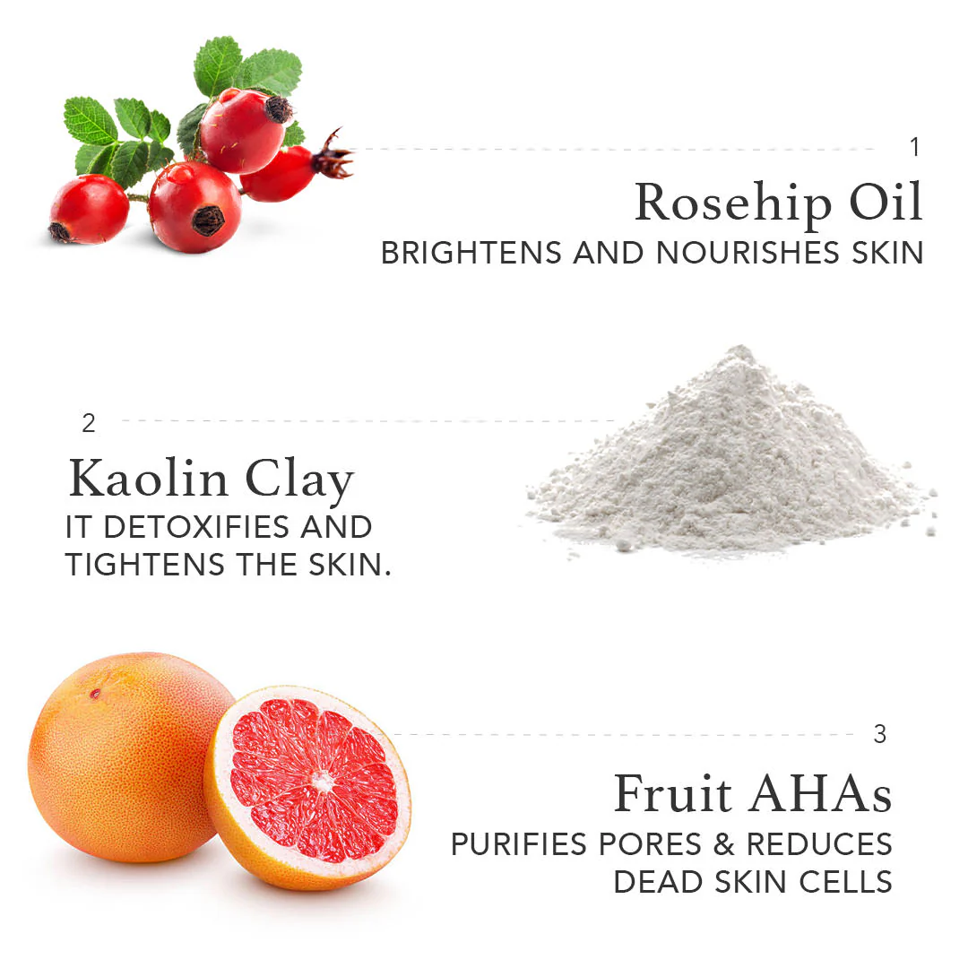 Polish Up Exfoliating Brightening Clay Face Mask - Image 4
