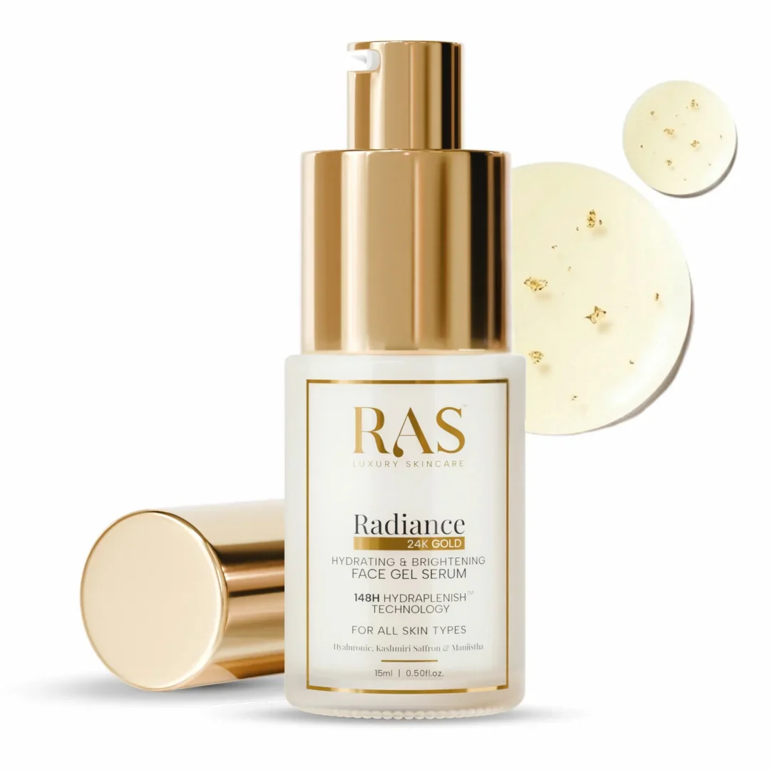 24K Gold Radiance Serum for Hydration, Brightening & Glass Glow Primer - Image 10