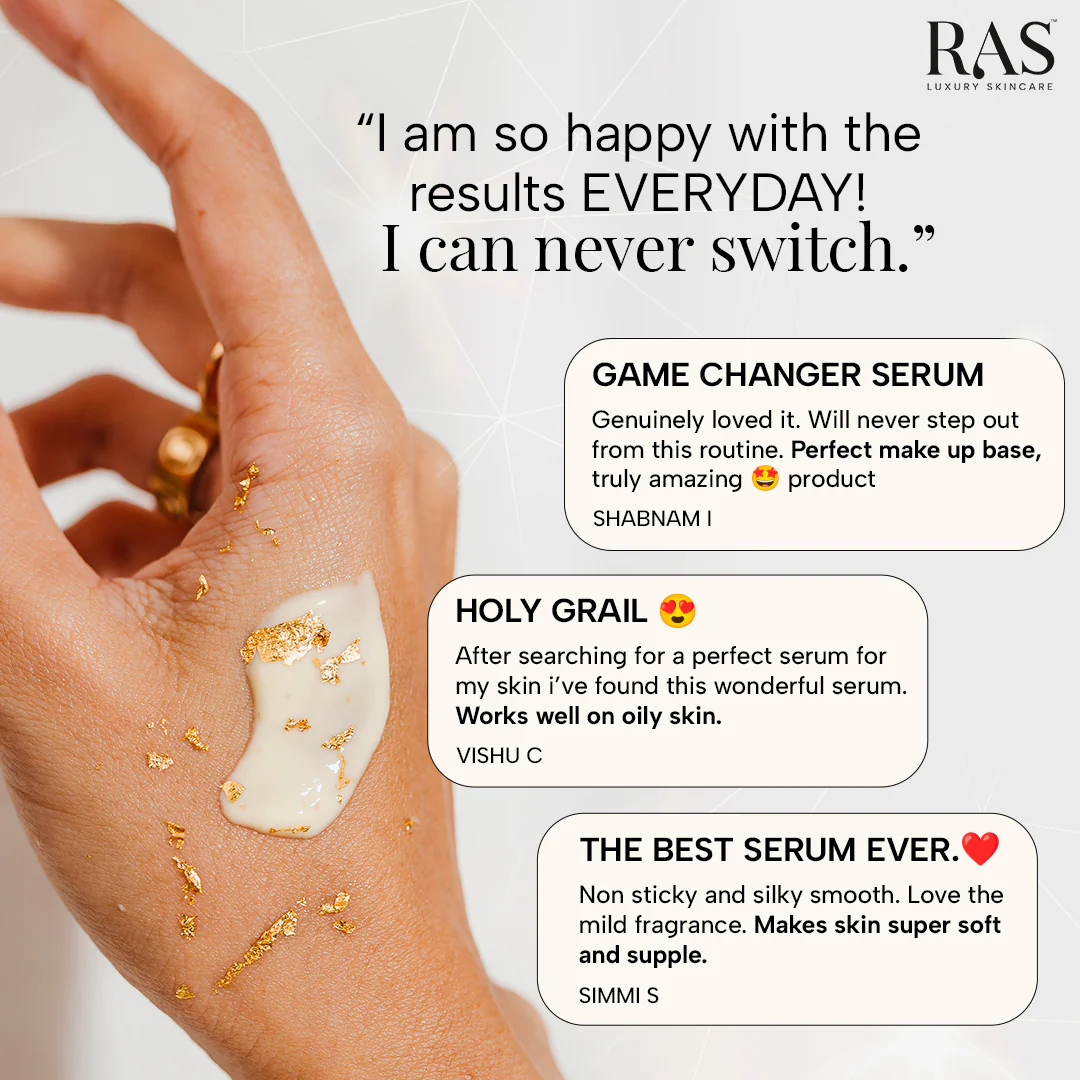 24K Gold Radiance Serum for Hydration, Brightening & Glass Glow Primer - Image 16