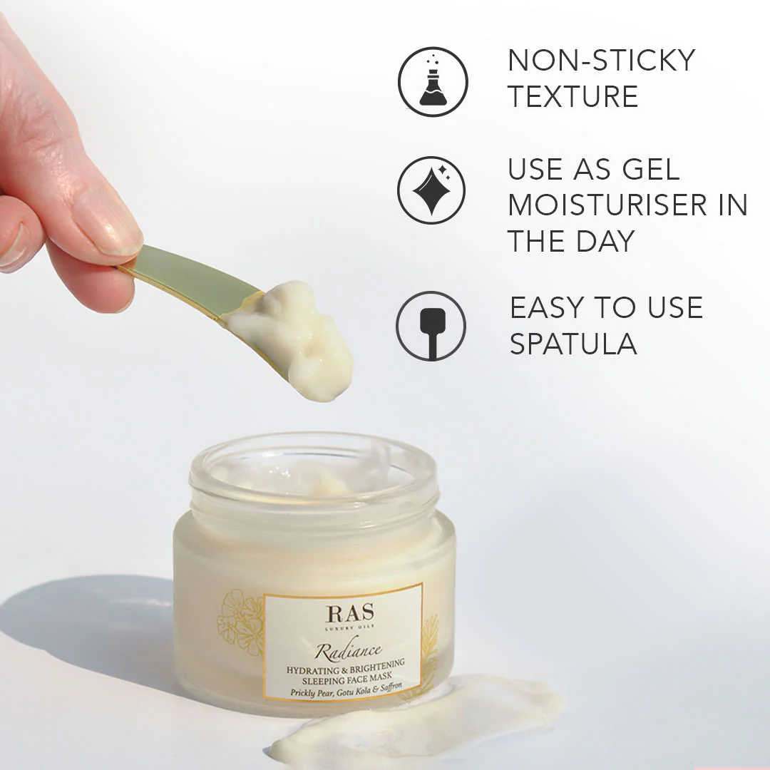 Radiance Hydrating & Brightening Sleeping Gel Face Mask - Image 5