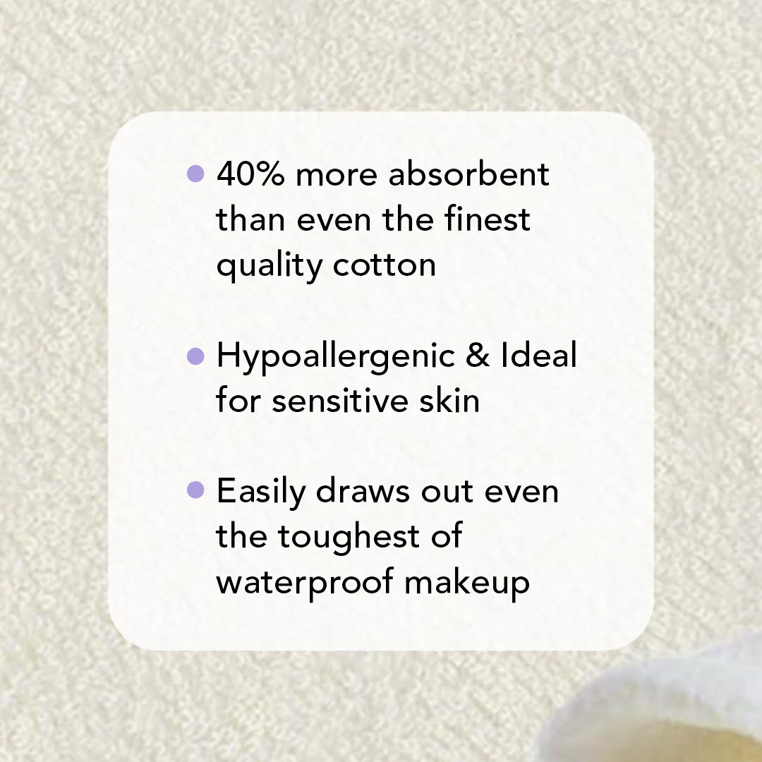 Reusable Bamboo Cotton Facial Pads - Image 5
