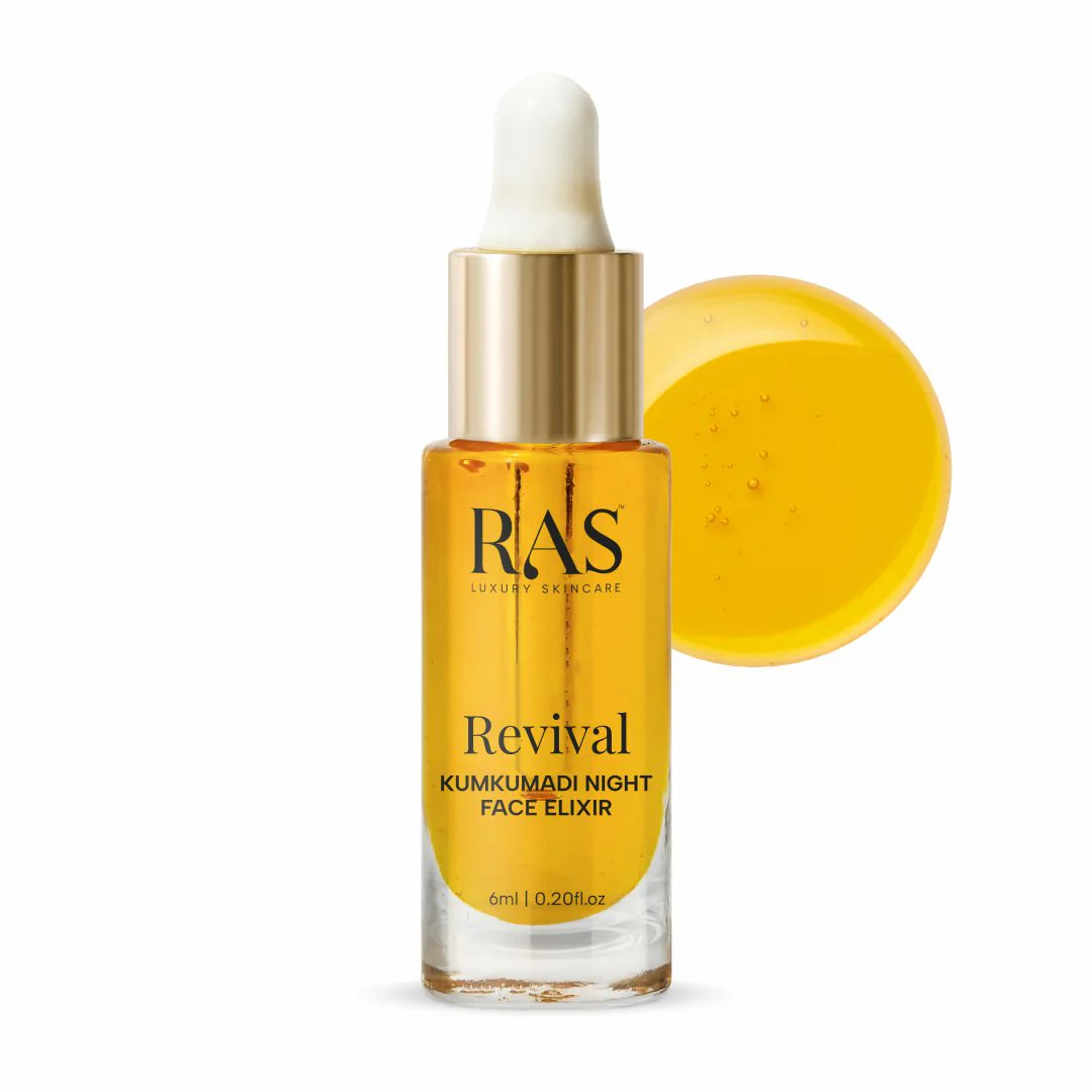 Revival Kumkumadi Night Face Elixir | Saffron and Sandalwood - Image 10