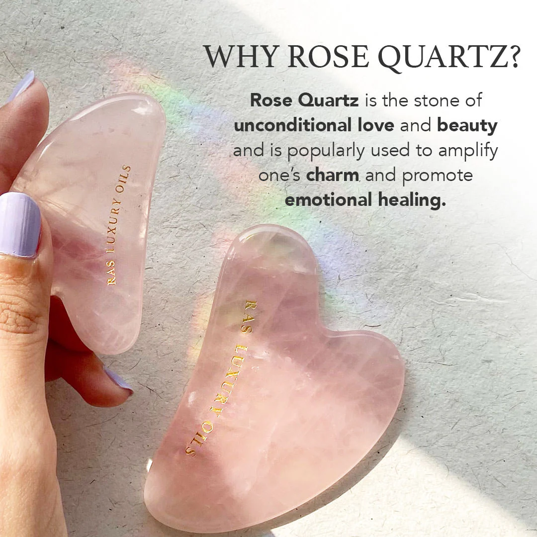 Rose Quartz Gua Sha - Image 3