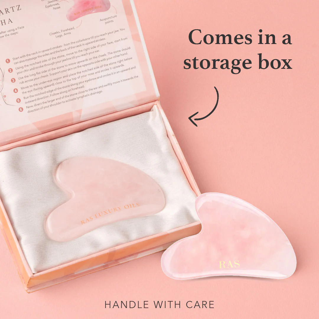 Rose Quartz Gua Sha - Image 4