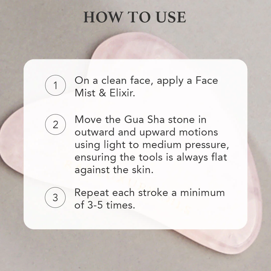 Rose Quartz Gua Sha - Image 7