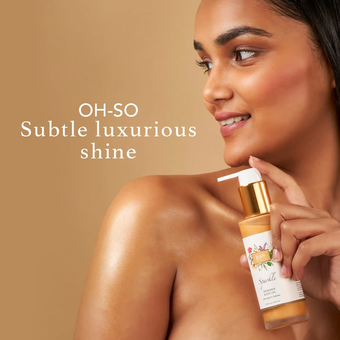 Sparkle Shimmer Highlighting Body Oil - Image 2
