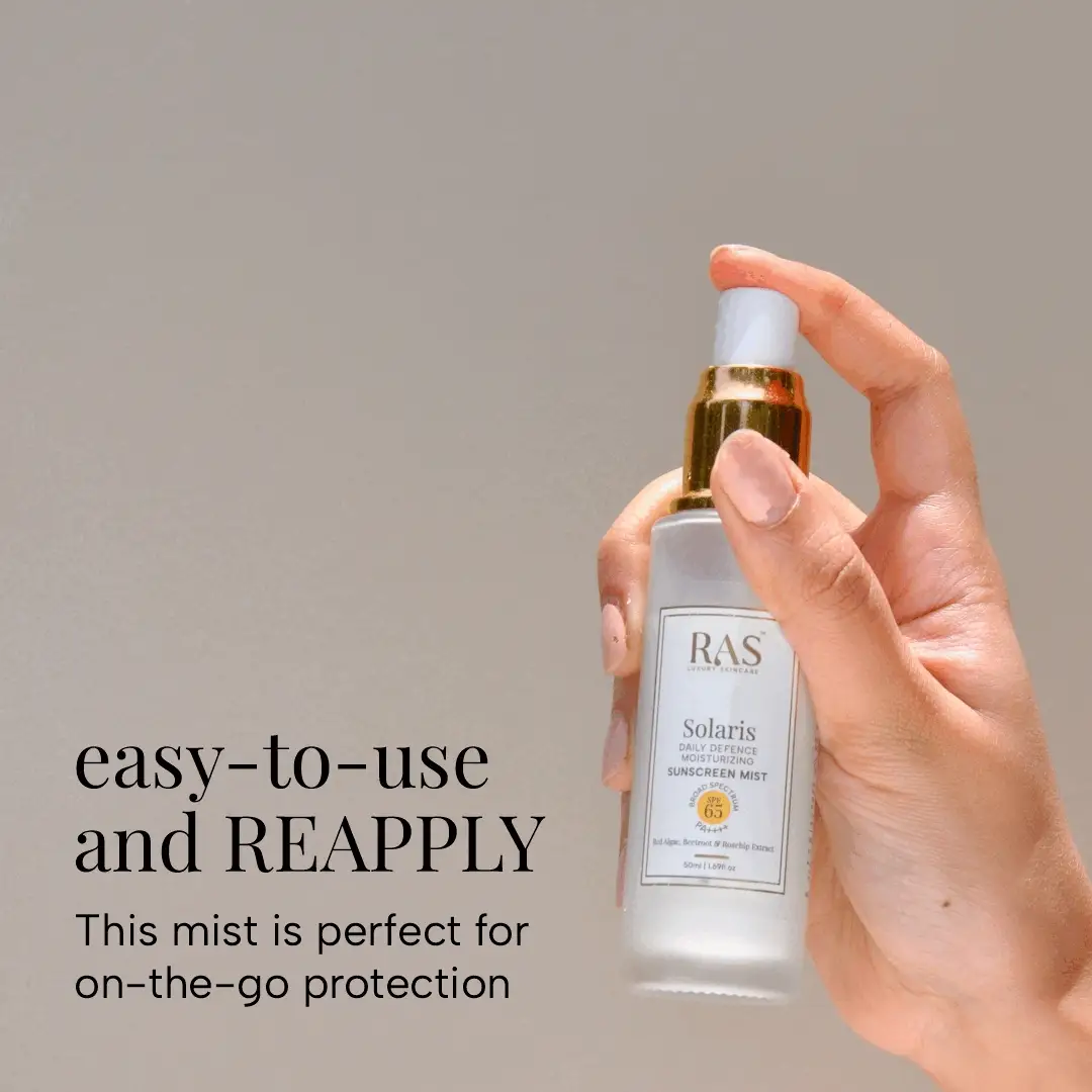 Solaris Daily Defence Sunscreen Mist with SPF 65 for Face & Body - Image 3