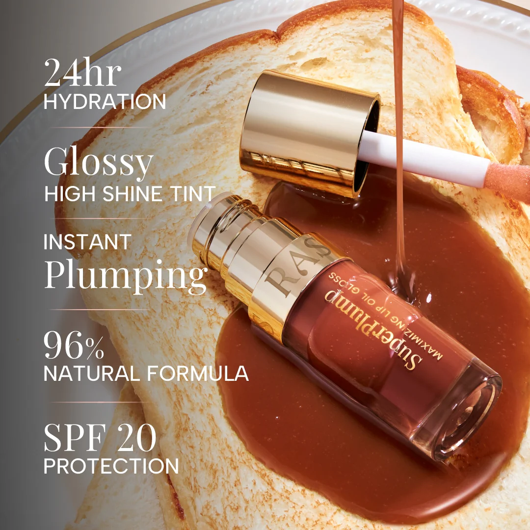 SuperPlump™ Maximizing Lip Oil Gloss - Hazelnut Glow - Image 3