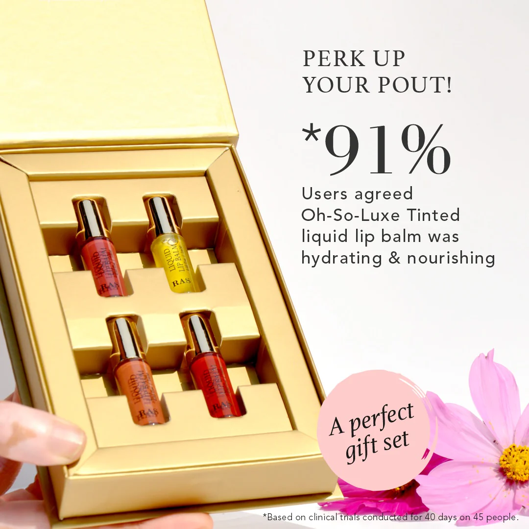 4-Piece Tinted Lip Balm Miniature Set - Image 4