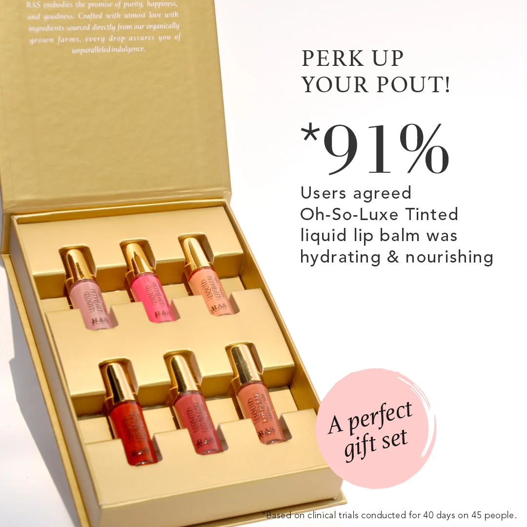 6-Piece Tinted Lip Balm Miniature Set | 10X More Hydration - Image 4